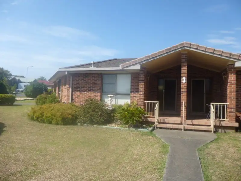 Main view of Homely semi-detached listing, 1/3 Leopardwood Street, Old Bar NSW 2430