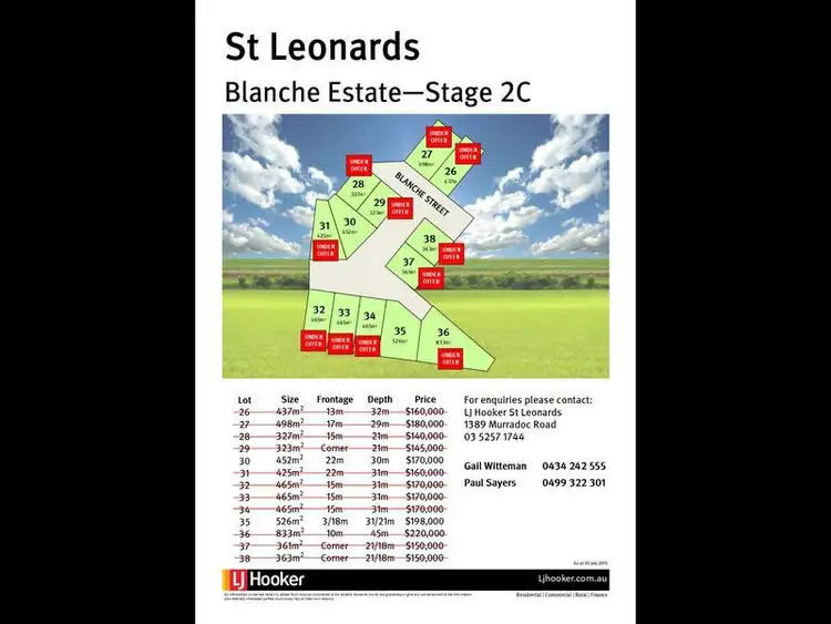 Second view of Homely land listing, 30/ Stage 2C Blanche Street, St Leonards VIC 3223