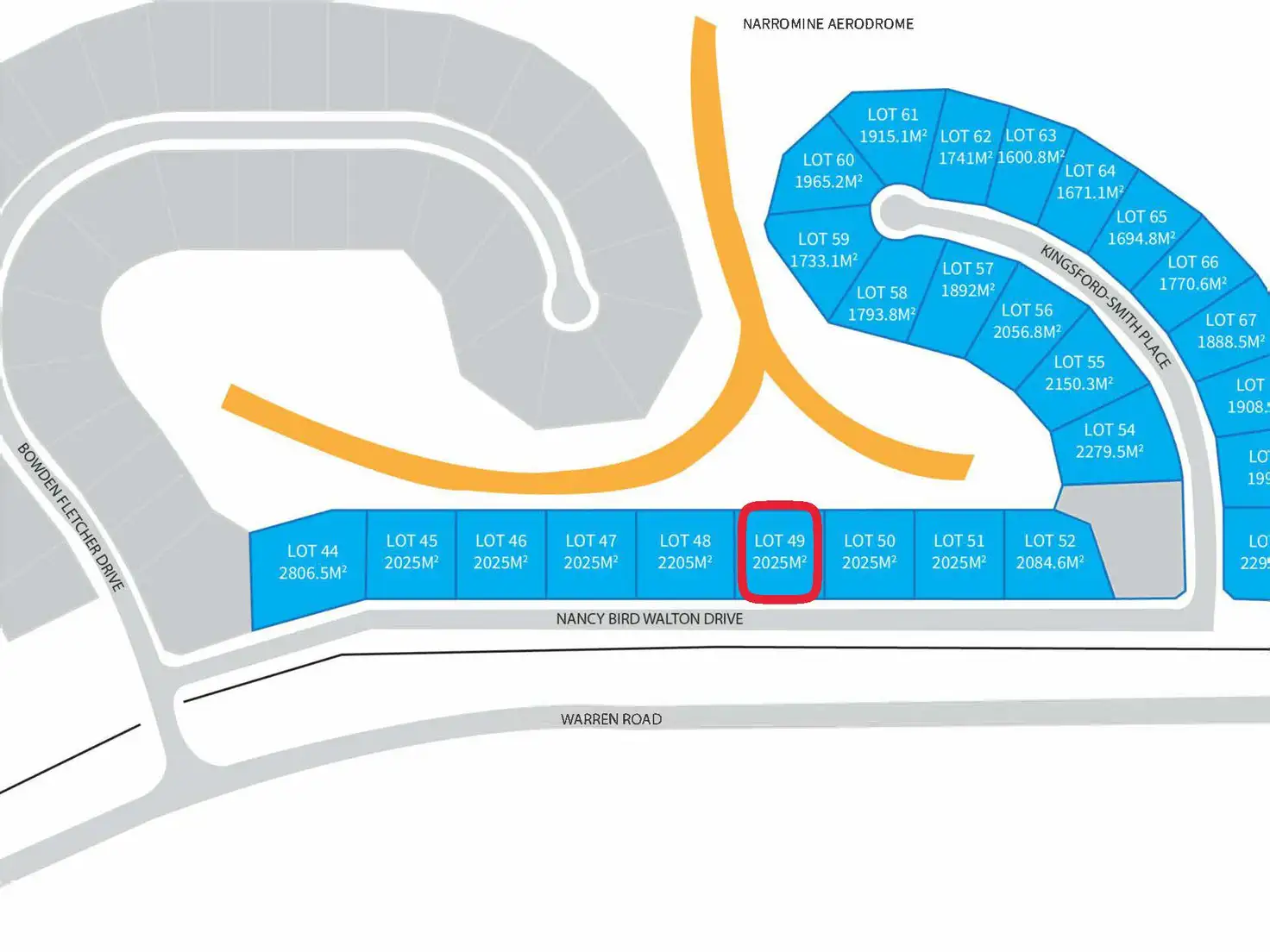 Main view of Homely land listing, 13 Nancy Bird-Walton Drive, Narromine NSW 2821