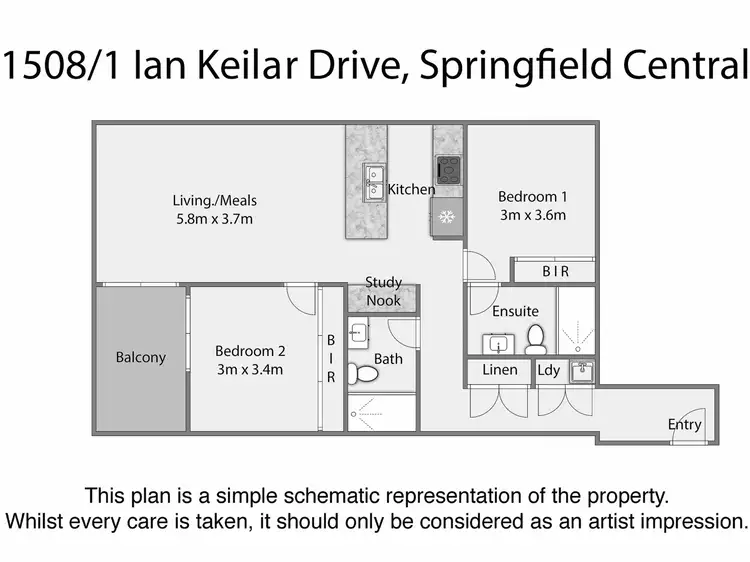 Third view of Homely unit listing, Unit 1508/1 Ian Keilar Drive, Springfield Central QLD 4300