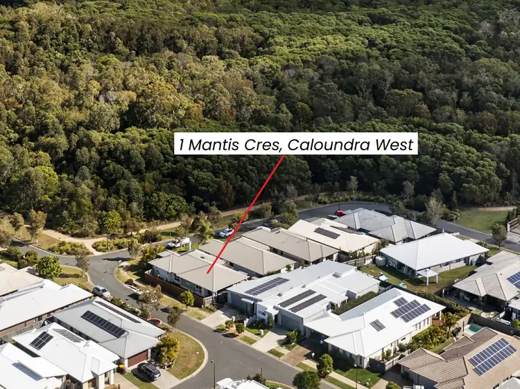 Main view of Homely house listing, 1 Mantis Crescent, Caloundra West QLD 4551