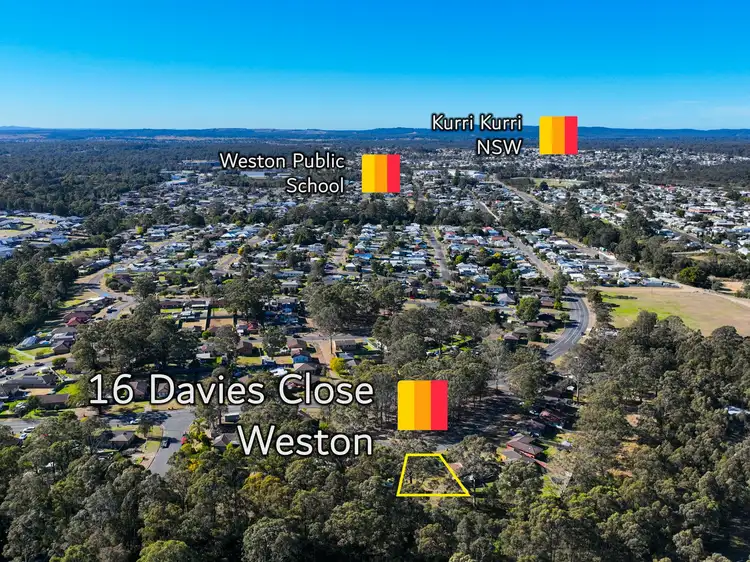 Second view of Homely land listing, 16 Davies Close, Weston NSW 2326