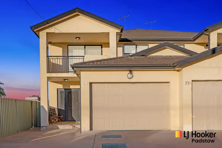 Main view of Homely semi-detached listing, 77 Lucas Road, East Hills NSW 2213