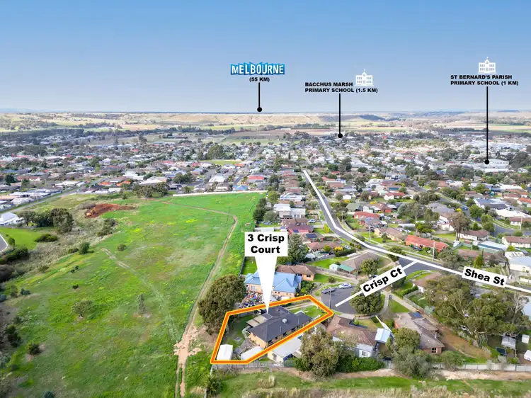 Main view of Homely house listing, 3 Crisp Court, Bacchus Marsh VIC 3340