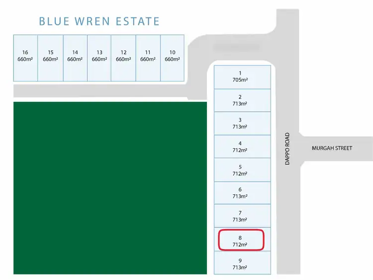 Lot Blue Wren Estate/Lot 8 134 Dappo Road, Narromine NSW 2821