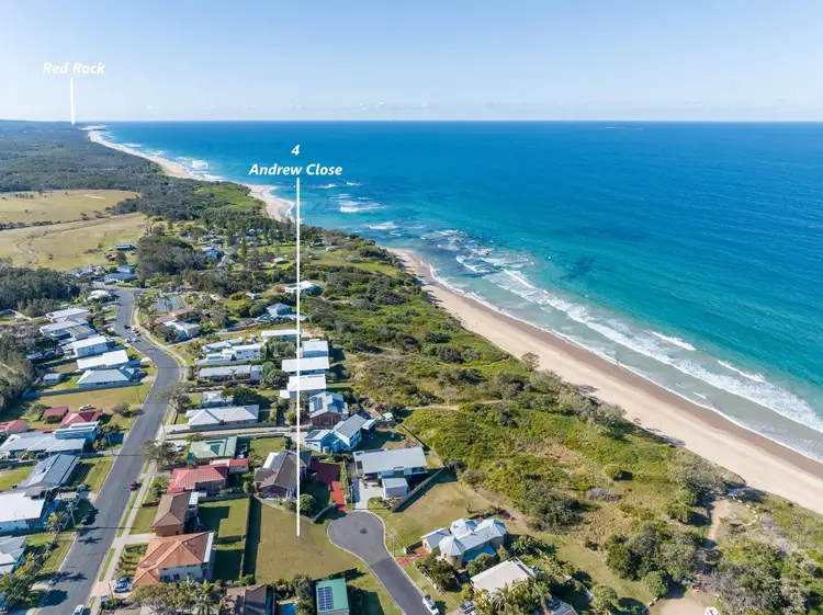 Second view of Homely land listing, 4 Andrew Close, Corindi Beach NSW 2456