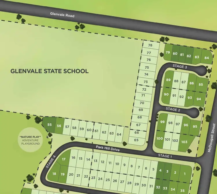 Third view of Homely land listing, Lot 88/ Park Hill Toowoomba, Glenvale QLD 4350