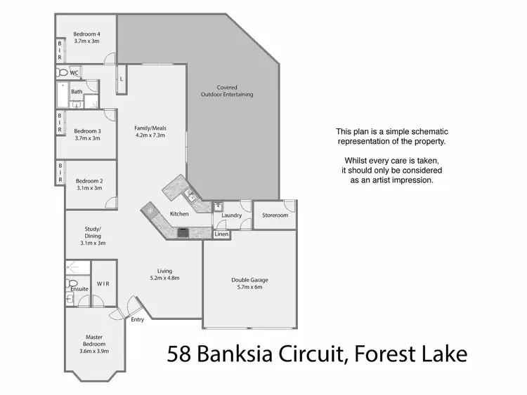 Third view of Homely house listing, 58 Banksia Circuit, Forest Lake QLD 4078