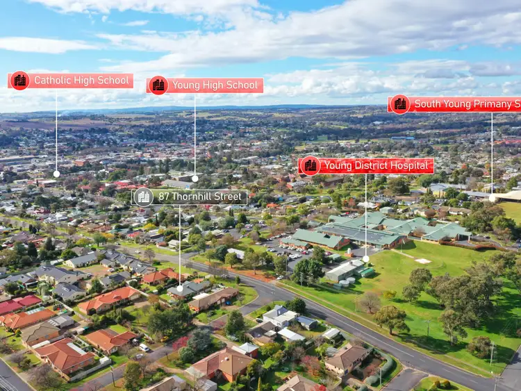 Third view of Homely house listing, 87 Thornhill Street, Young NSW 2594