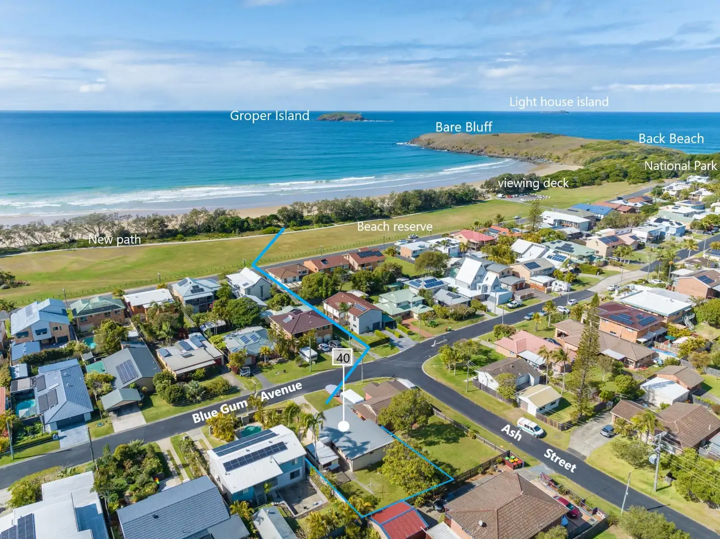 Main view of Homely house listing, 40 Blue Gum Avenue, Sandy Beach NSW 2456