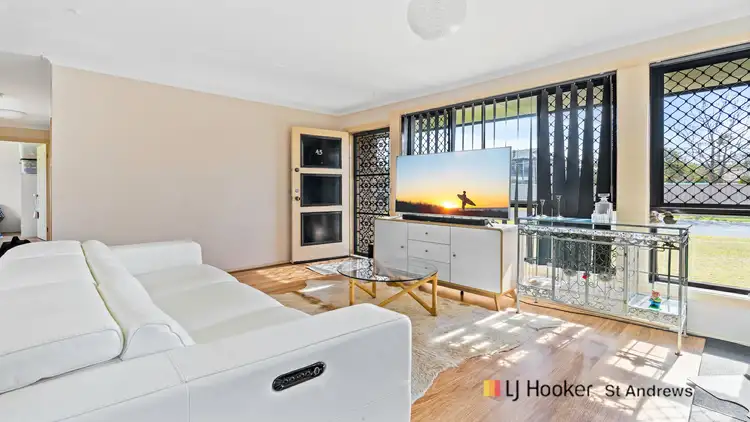 Second view of Homely house listing, 45 Blairgowrie Circuit, St Andrews NSW 2566