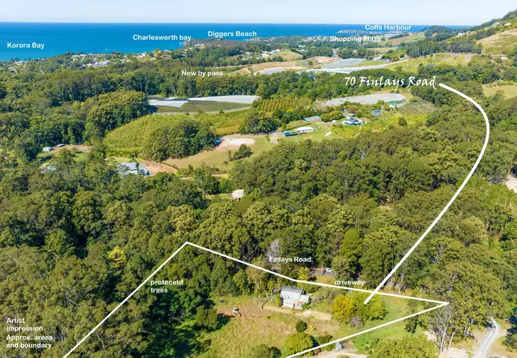 Main view of Homely house listing, 70 Finlays Road, Korora NSW 2450
