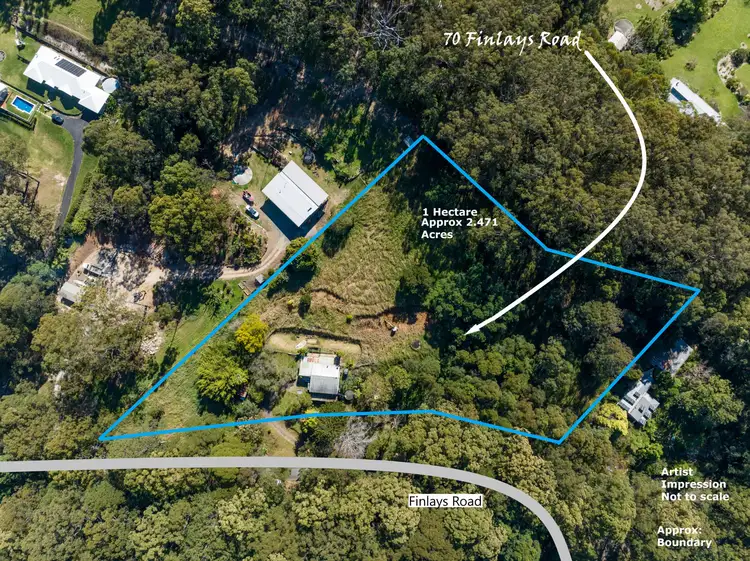 Second view of Homely house listing, 70 Finlays Road, Korora NSW 2450