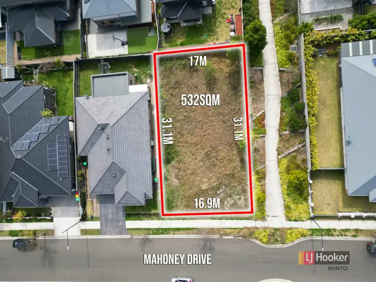 Second view of Homely land listing, 8 Mahony Drive, Campbelltown NSW 2560