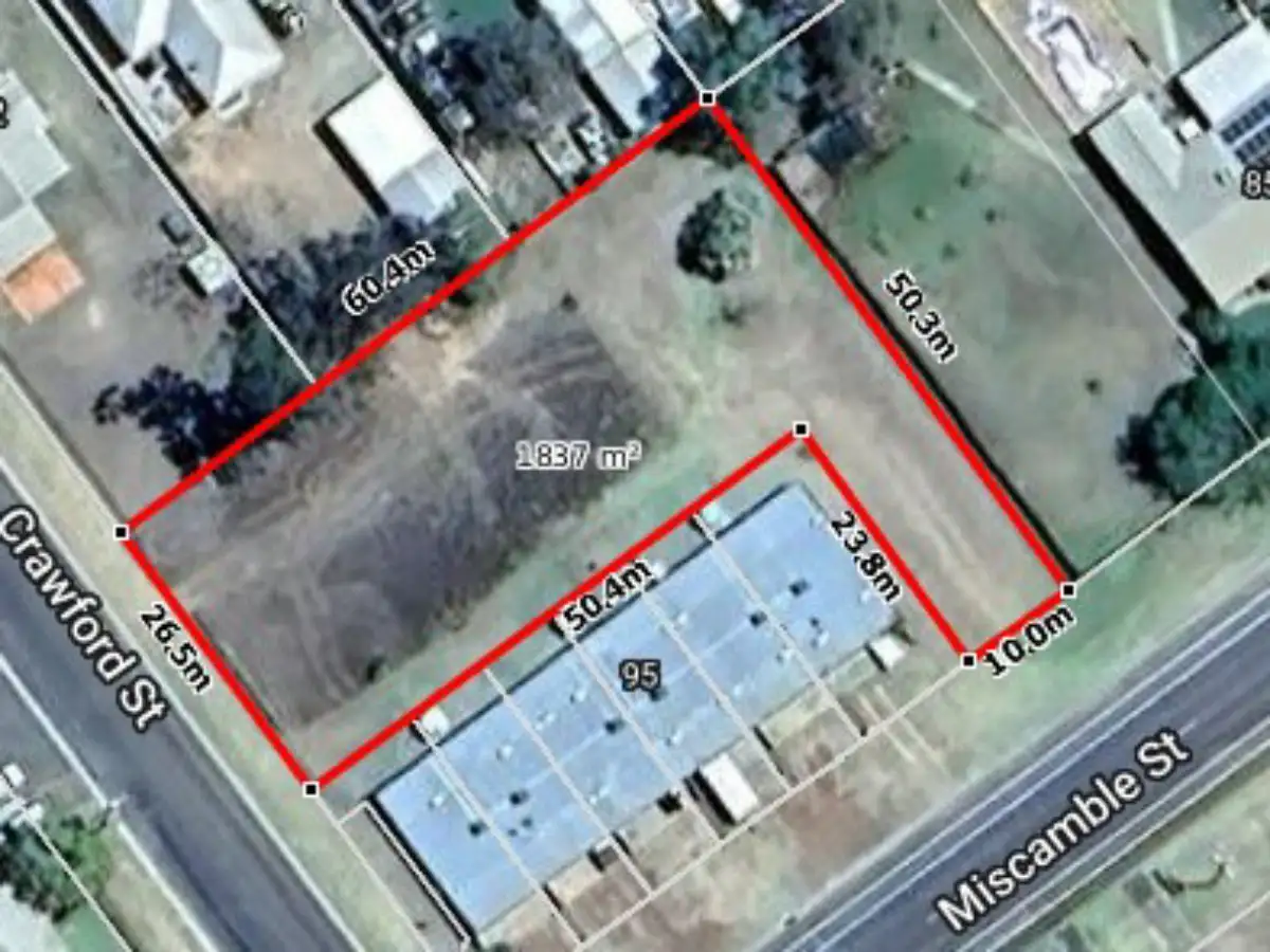 Main view of Homely land listing, 91 Miscamble Street E, Roma QLD 4455