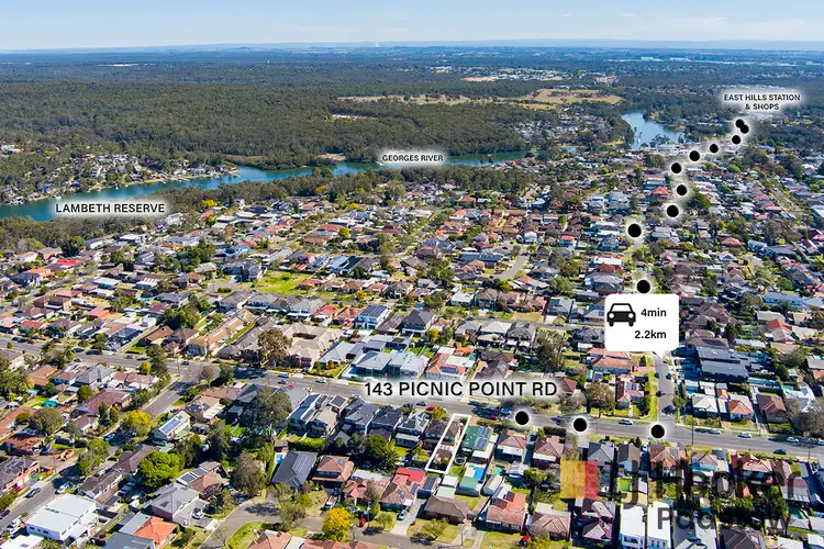 Second view of Homely semi-detached listing, 143 Picnic Point Road, Picnic Point NSW 2213