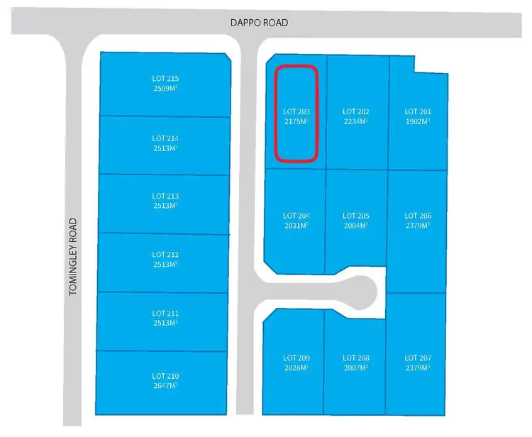 Second view of Homely land listing, Lot 203/110 Dappo Road, Narromine NSW 2821