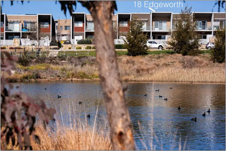 Main view of Homely townhouse listing, 18 Edgeworth Parade, Coombs ACT 2611