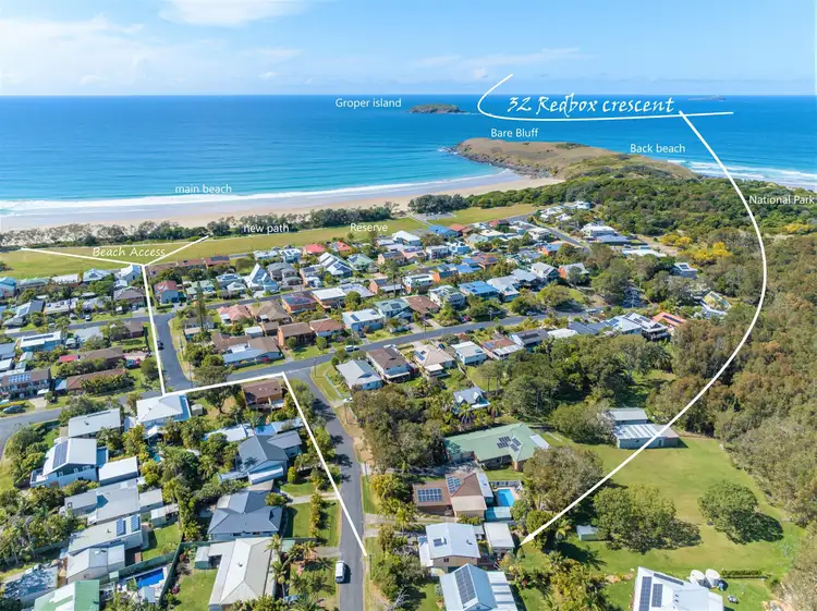 Second view of Homely house listing, 32 Redbox Crescent, Sandy Beach NSW 2456