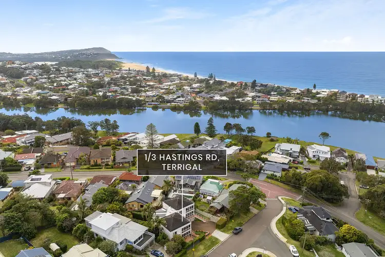 Main view of Homely semi-detached listing, 1/3 Hastings Road, Terrigal NSW 2260