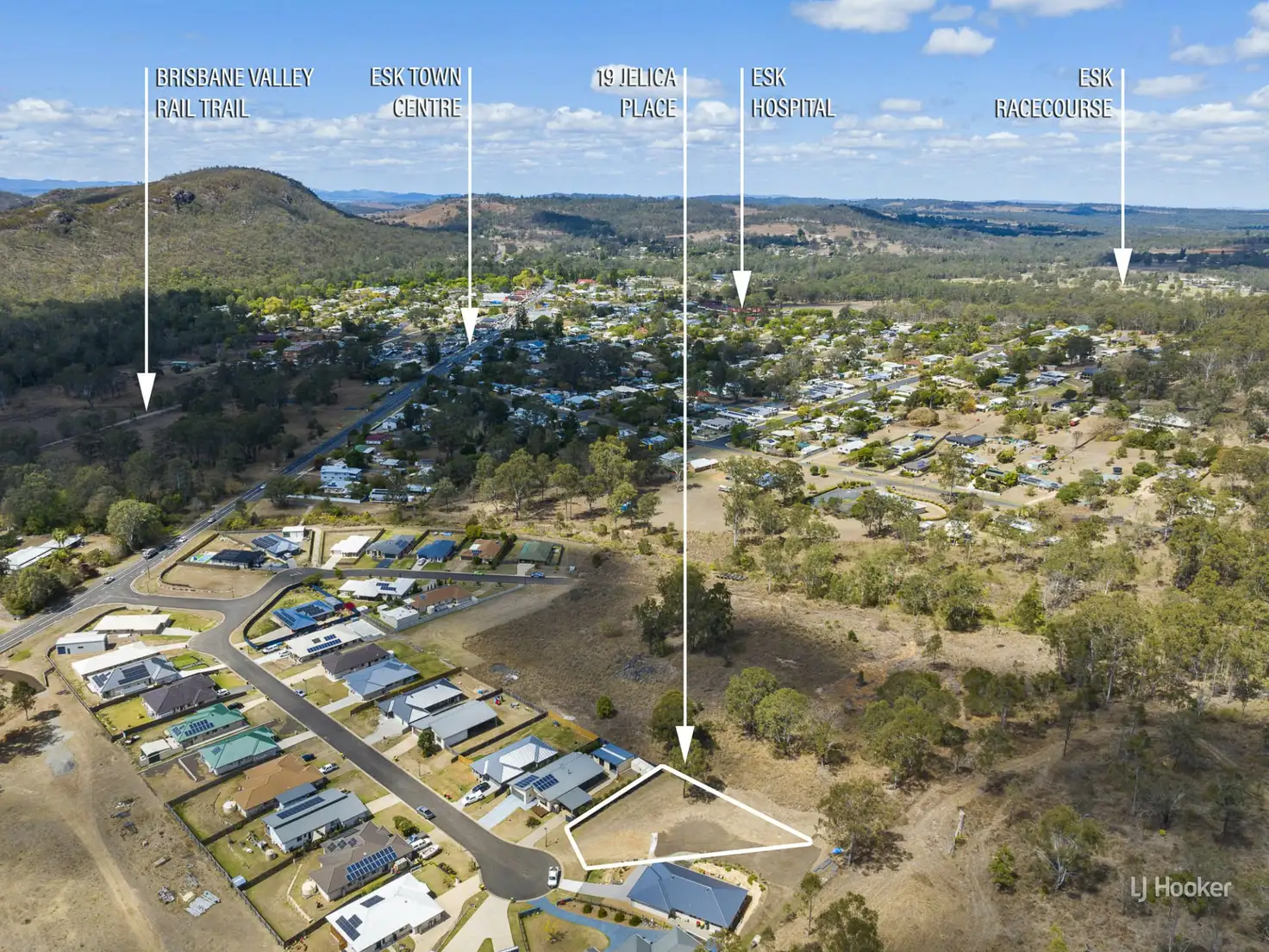 Main view of Homely land listing, 19 Jelica Place, Esk QLD 4312