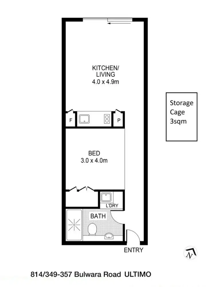 Seventh view of Homely unit listing, 814/349 Bulwara Road, Ultimo NSW 2007