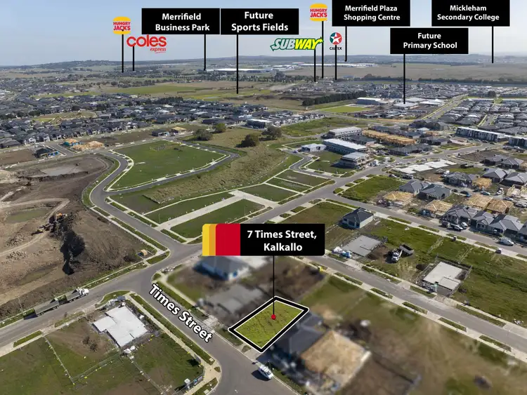 Second view of Homely land listing, 7 Times Street, Kalkallo VIC 3064