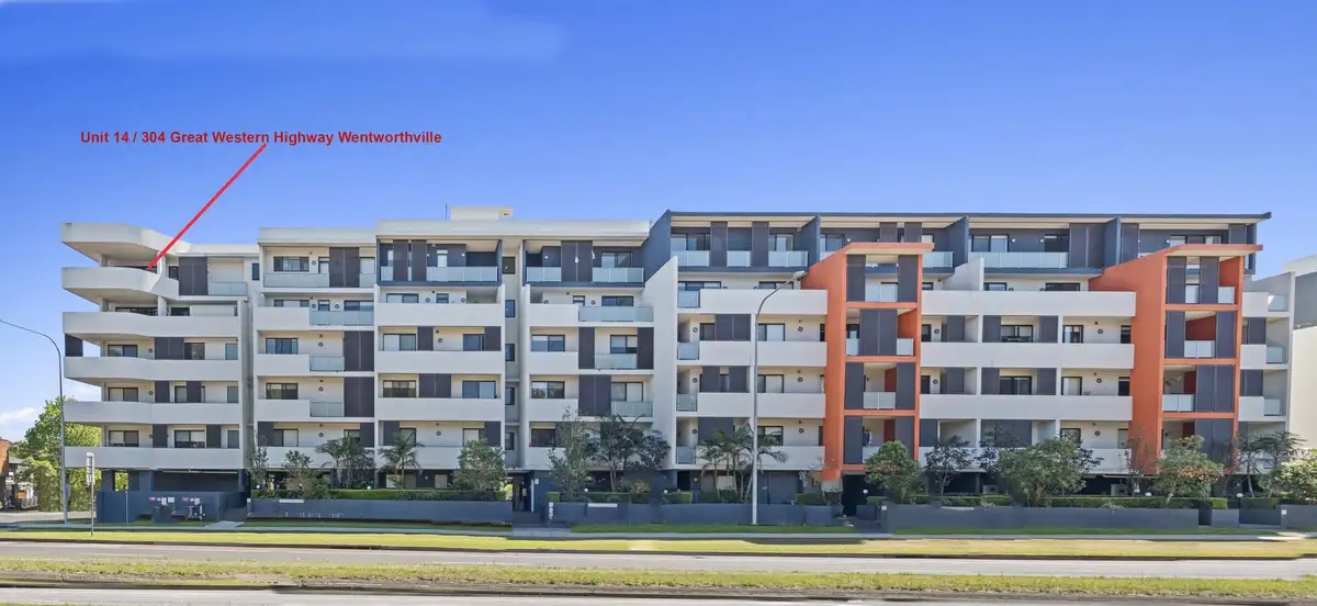 Main view of Homely apartment listing, 14/296 - 308 Great Western Highway, Wentworthville NSW 2145
