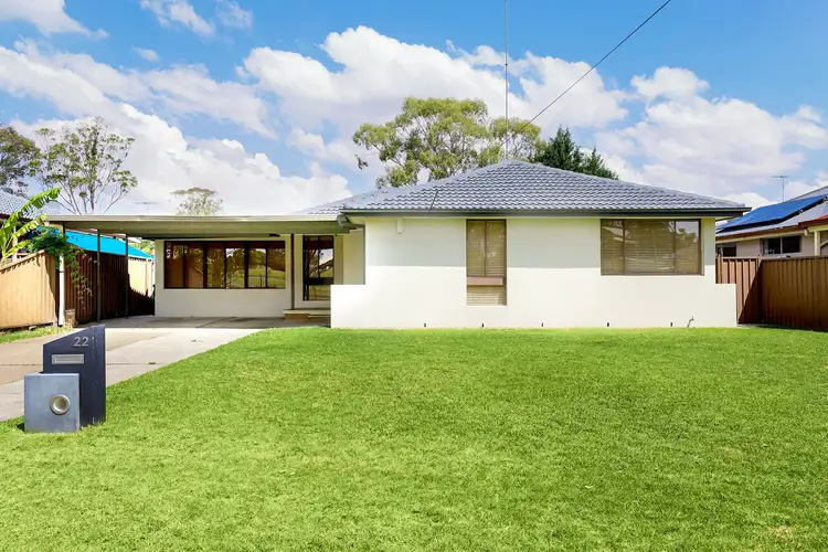 Main view of Homely house listing, 22 Jason Avenue, South Penrith NSW 2750