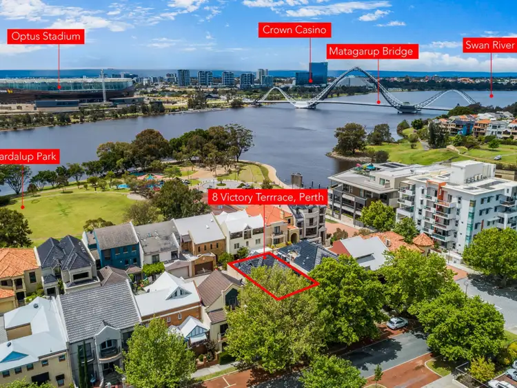 Second view of Homely house listing, 8 Victory Terrace, East Perth WA 6004