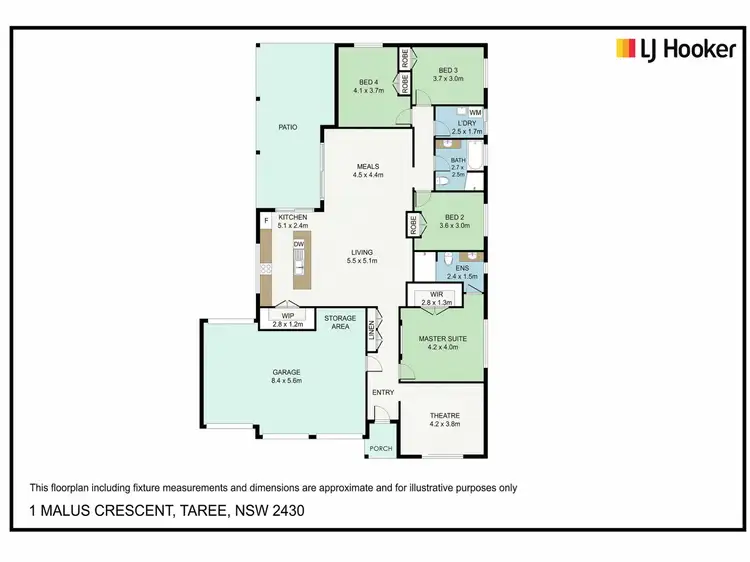 Fifth view of Homely house listing, 1 Malus Crescent, Taree NSW 2430