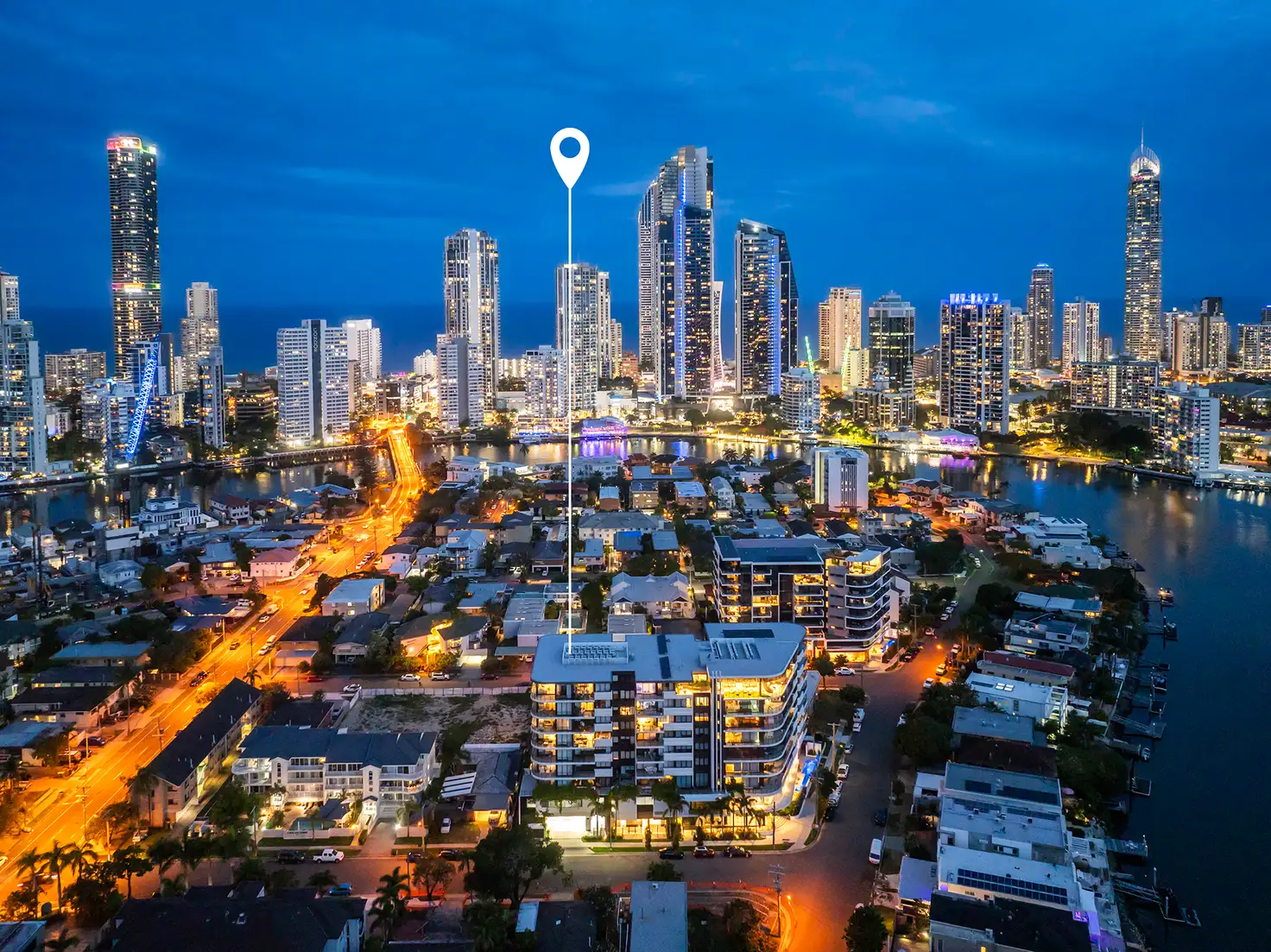 Main view of Homely apartment listing, 804/256 Stanhill Drive, Chevron Island QLD 4217