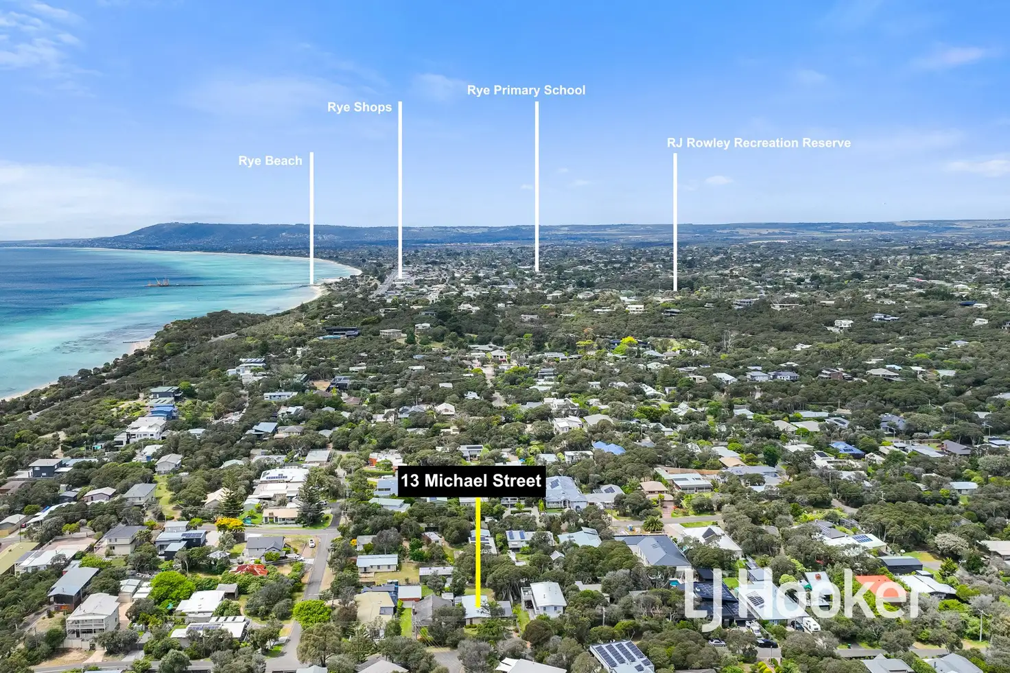 Main view of Homely house listing, 13 Michael Street, Rye VIC 3941