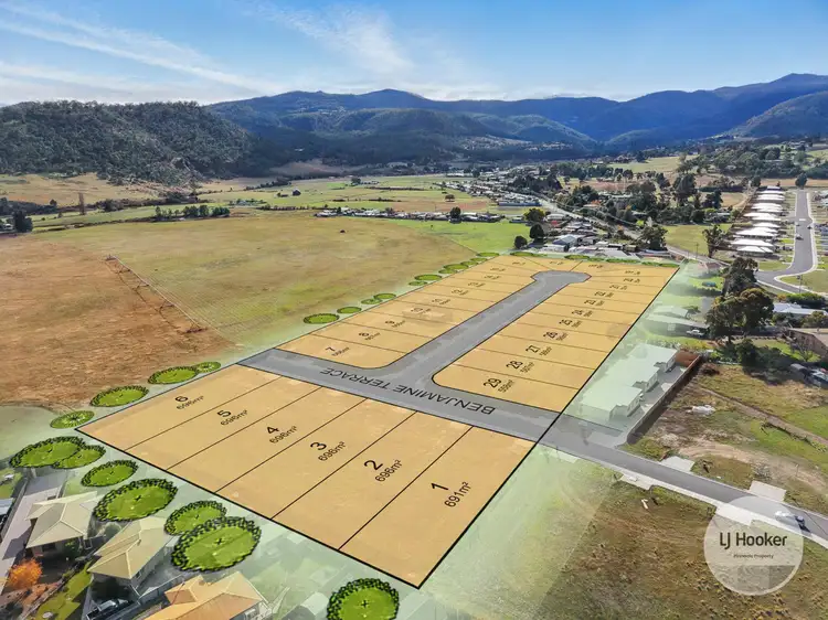 Main view of Homely land listing, Lots 1-29 Benjamin Terrace, New Norfolk TAS 7140