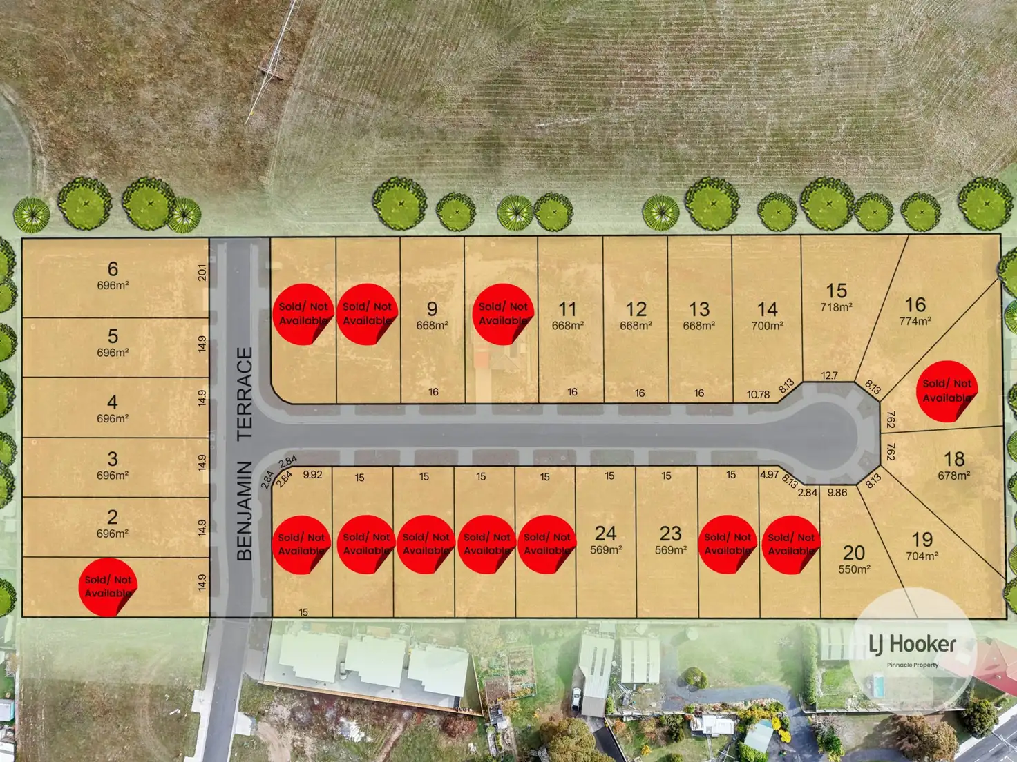 Main view of Homely land listing, Lots 1-29 94 Benjamin Terrace, New Norfolk TAS 7140