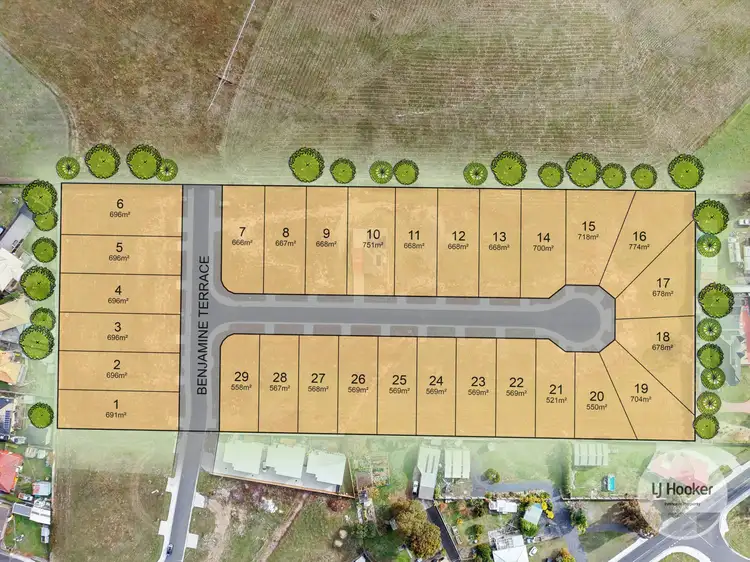 Second view of Homely land listing, Lots 1-29 Benjamin Terrace, New Norfolk TAS 7140