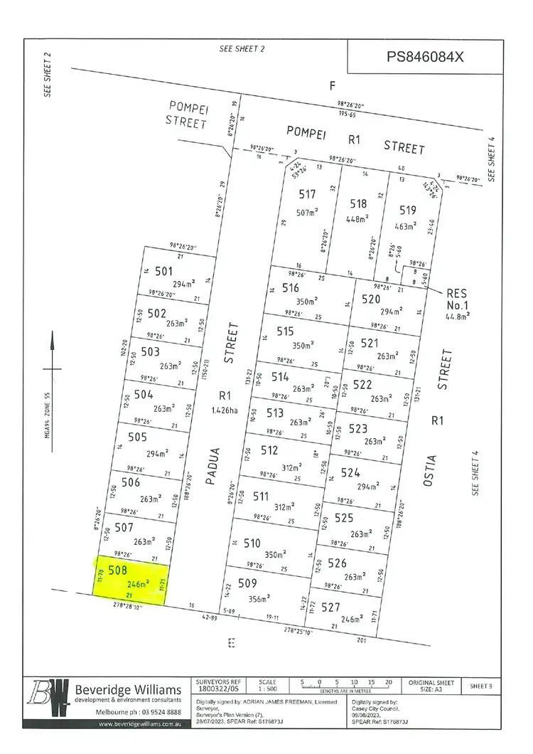 Second view of Homely land listing, 18 Padua Street, Clyde VIC 3978