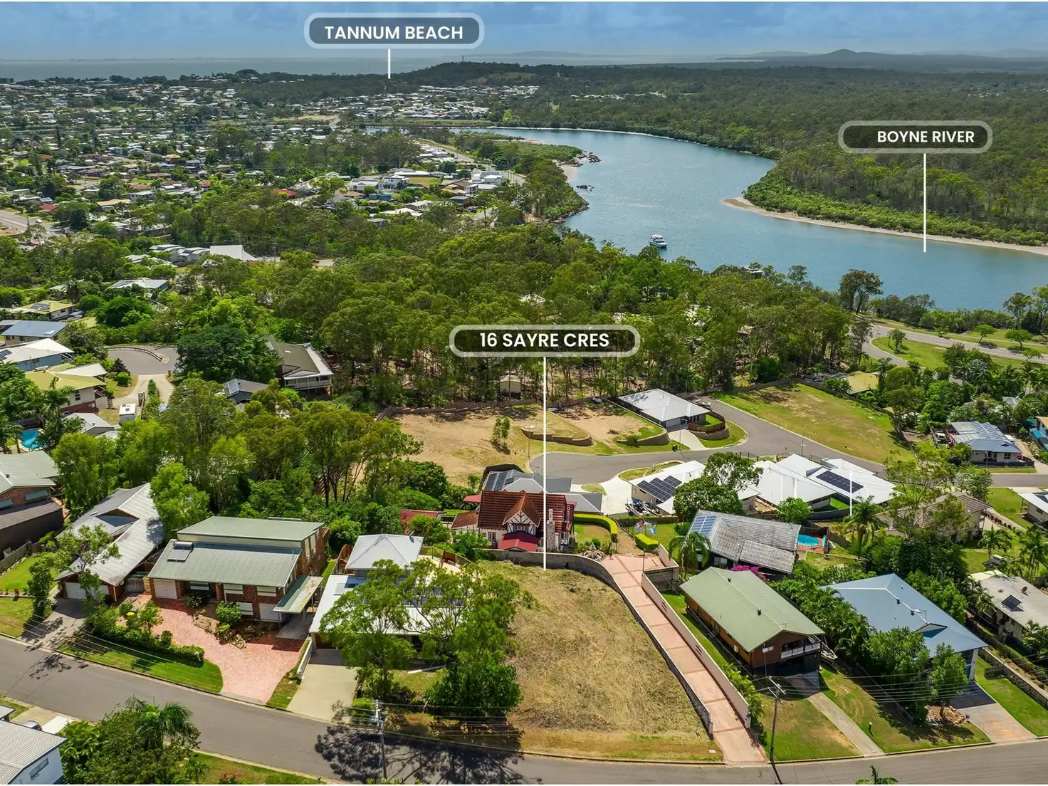 Main view of Homely land listing, 16 Sayre Cres, Boyne Island QLD 4680