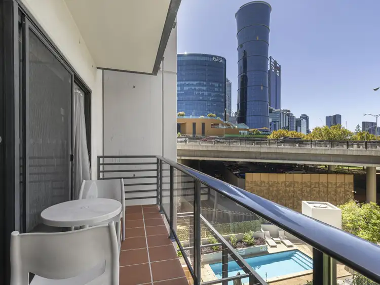 Third view of Homely serviced apartment listing, 301/112 Mounts Bay Road, Perth WA 6000