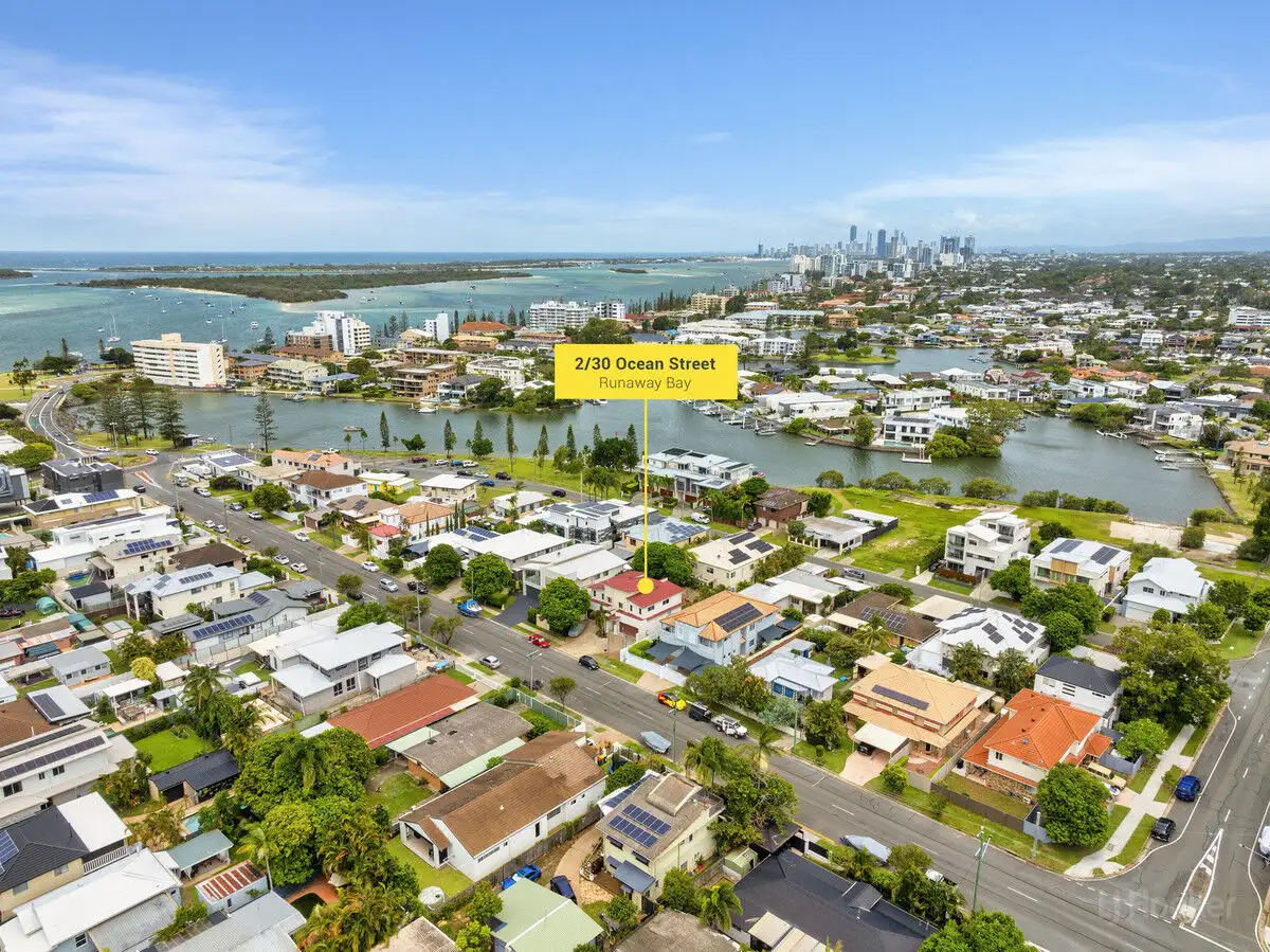 Main view of Homely semi-detached listing, 2/30 Ocean Street, Runaway Bay QLD 4216