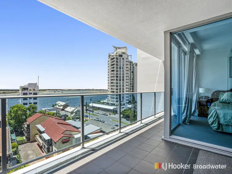 Second view of Homely apartment listing, 706/20 Labrador Street, Labrador QLD 4215