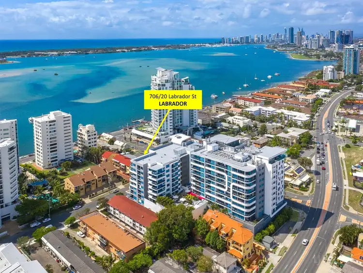 Third view of Homely apartment listing, 706/20 Labrador Street, Labrador QLD 4215