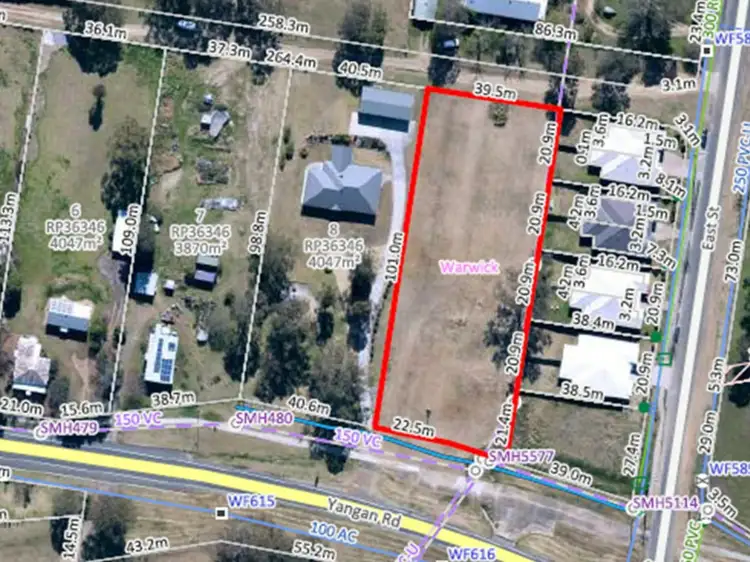 Third view of Homely land listing, 28 Yangan Road, Warwick QLD 4370