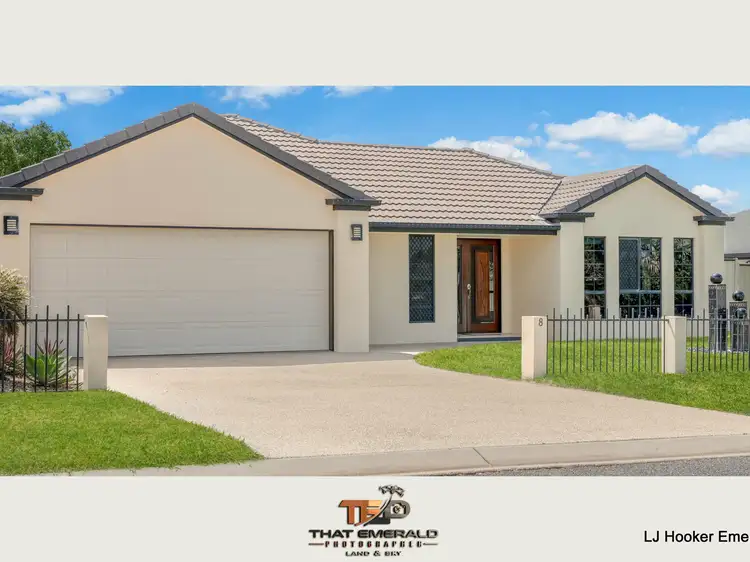 Main view of Homely house listing, 8 Haswell Street, Emerald QLD 4720