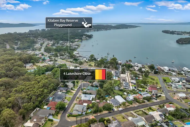 Main view of Homely house listing, 4 Lakeshore Close, Kilaben Bay NSW 2283