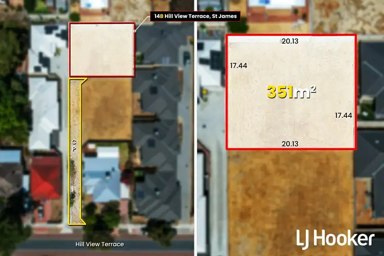 Second view of Homely land listing, 14B Hill View Terrace, St James WA 6102