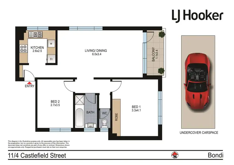 Seventh view of Homely apartment listing, 11/4 Castlefield Street, Bondi NSW 2026