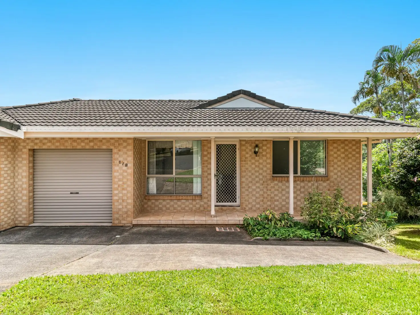 Main view of Homely semi-detached listing, 1/8 Kingfisher Place, Goonellabah NSW 2480