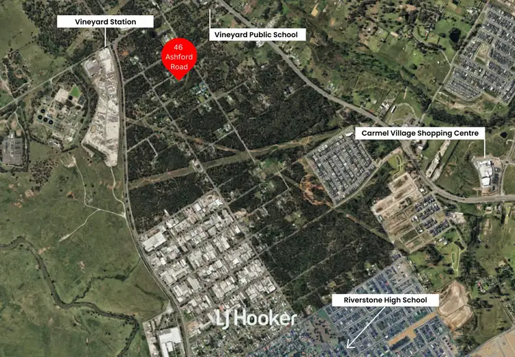 Main view of Homely land listing, 46 Ashford Road, Vineyard NSW 2765
