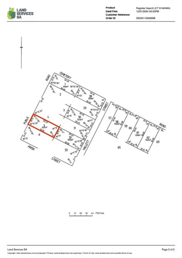 Third view of Homely land listing, 30 East Terrace, Callington SA 5254